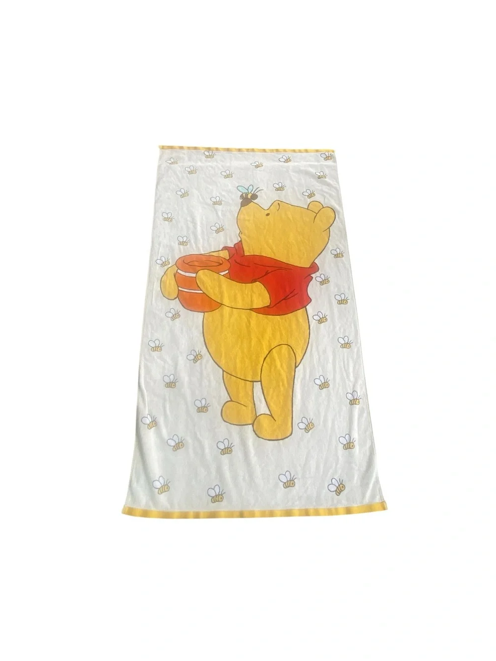 Costco XL Winnie the Pooh & honey pot/ bee’s beach towel 34x64
